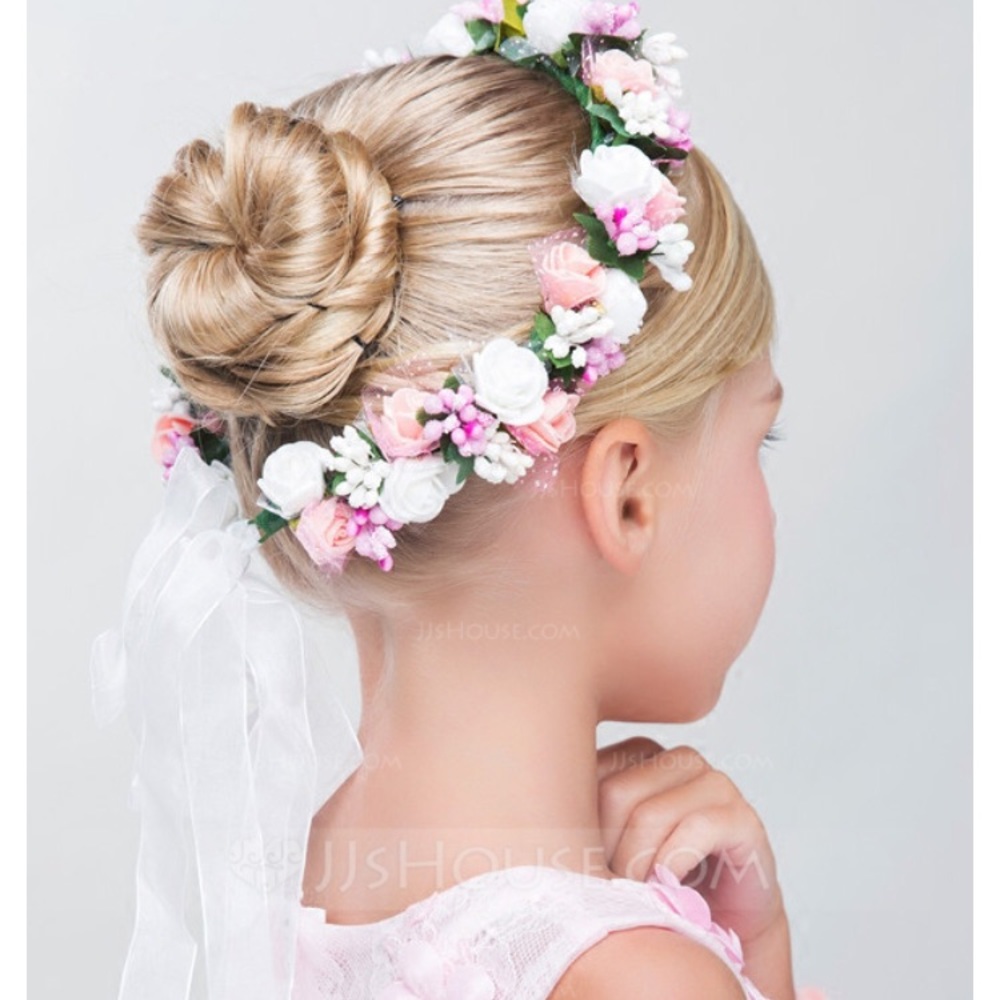 Artificial Silk Flower Crown